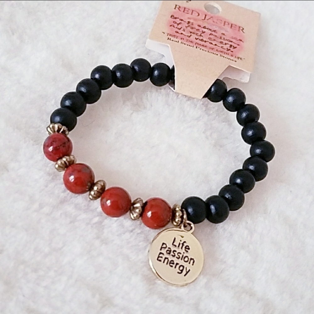 Red Jasper stone bracelet